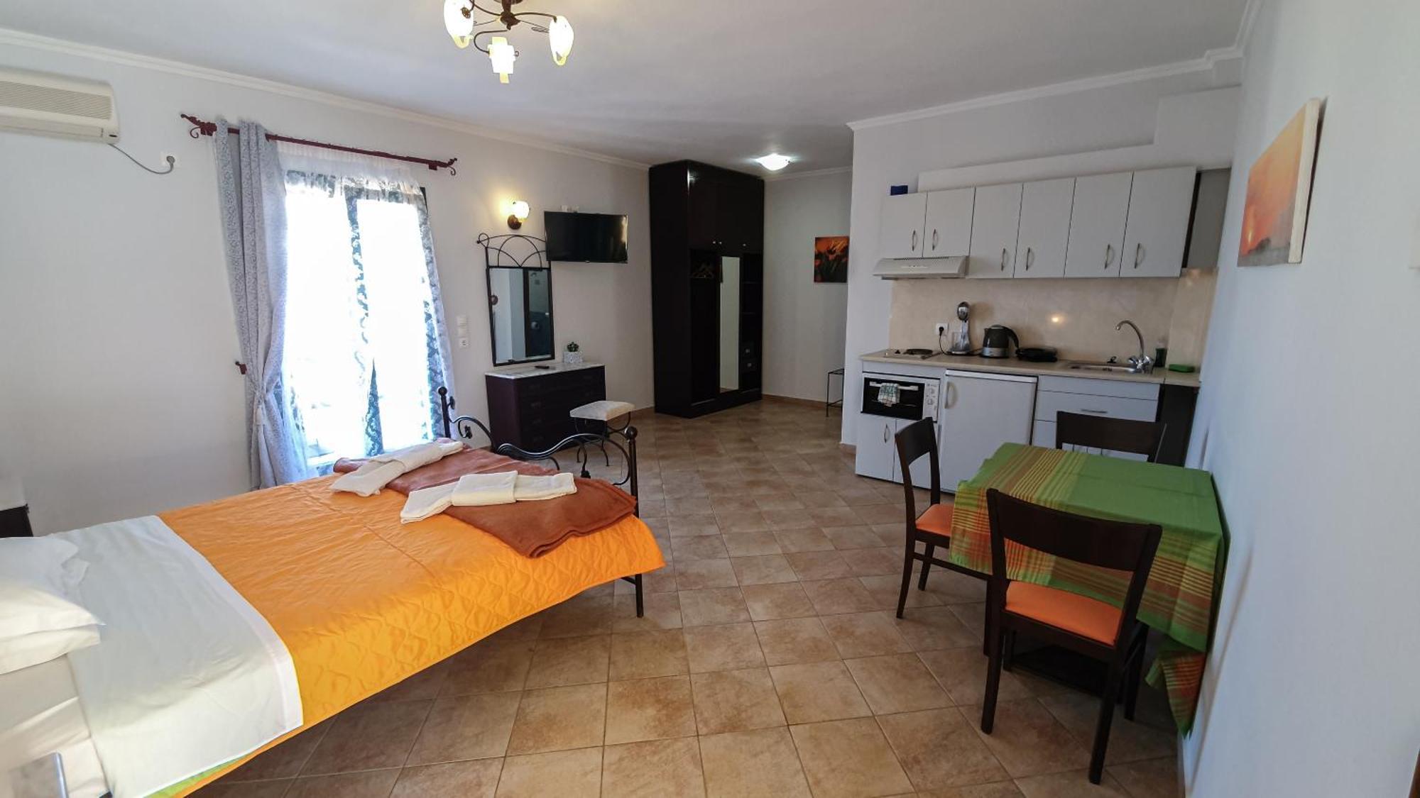 Dilina Studios Arkasa Chambre photo